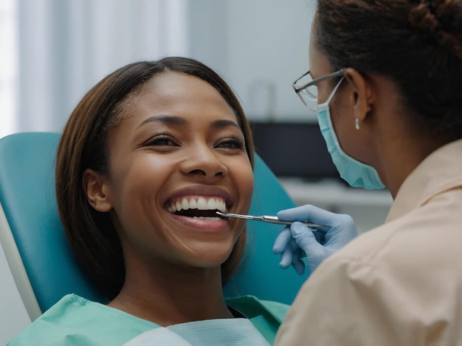 Modern dentistry equipment and professional dental care